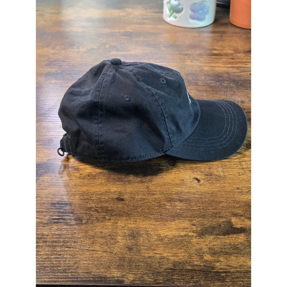 Ahead Extreme NFL on NBC Rainbow Peacock Logo Black Adjustable Strapback Hat Cap